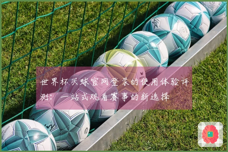 世界杯买球官网登录的使用体验评测：一站式观看赛事的新选择
